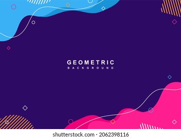 background design with geometric abstract theme