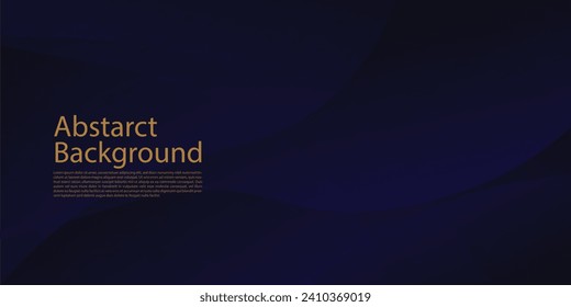 Diseño de fondo con un patrón geométrico de línea azul oscuro. Plantilla horizontal vectorial para banner digital lux business, invitación formal contemporánea, cupón de lujo, prestigioso certificado de regalo. etc.