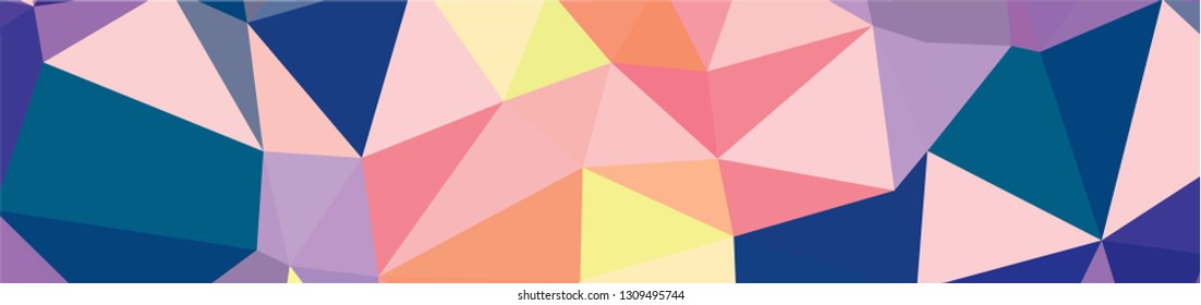 background design Geometric background in Origami style and abstract mosaic with gradient fill Color . rectangle 