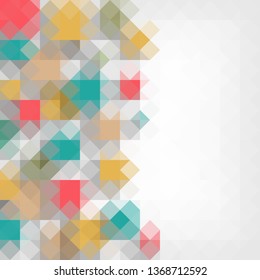 background design Geometric background in Origami style and abstract mosaic with gradient fill Color . rectangle