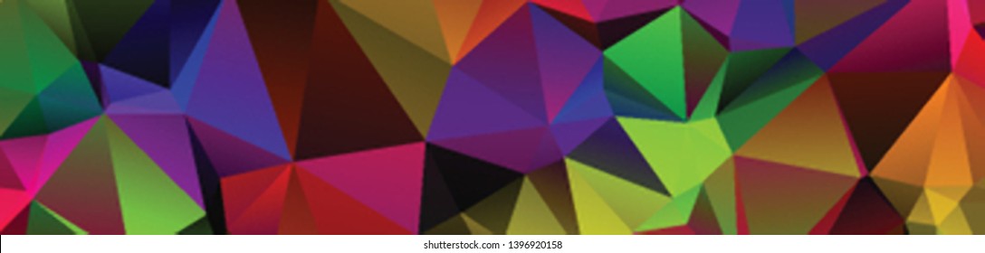 background design Geometric background in Origami style and abstract mosaic with gradient fill Color . rectangle 
