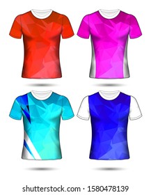 background design Geometric background in Origami style and abstract mosaic with gradient fill Color . rectangle 