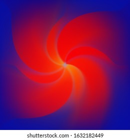 background design with glowing red flower.