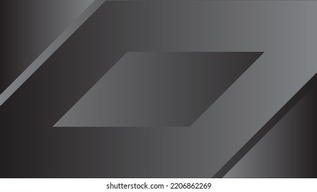 Background Design with Gradient Gray Tone Geometric Shapes