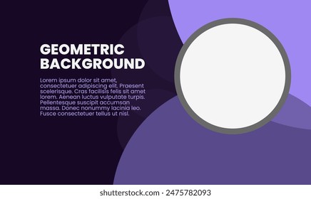 background design with gradient-colored geometric circle patterns, providing a modern and attractive look. good for presentation slides, web, landing page, banner, cover, home page