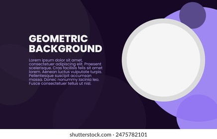 background design with gradient-colored geometric circle patterns, providing a modern and attractive look. good for presentation slides, web, landing page, banner, cover, home page