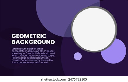 background design with gradient-colored geometric circle patterns, providing a modern and attractive look. good for presentation slides, web, landing page, banner, cover, home page