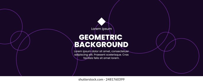 background design with gradient-colored geometric circle patterns, providing a modern and attractive look. good for presentation slides, web, landing page, banner, cover, home page