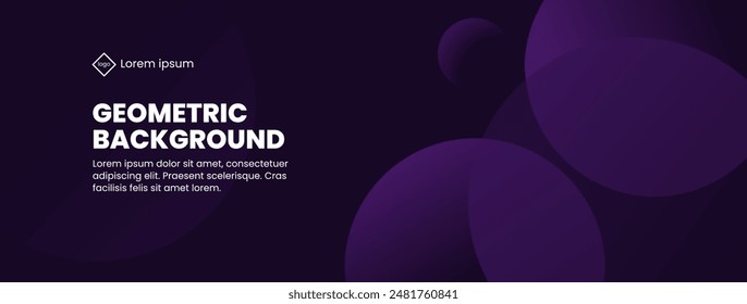 background design with gradient-colored geometric circle patterns, providing a modern and attractive look. good for presentation slides, web, landing page, banner, cover, home page