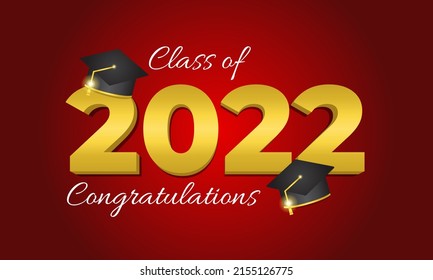 Background Design for Graduation of 2022 Alumni Senior Class