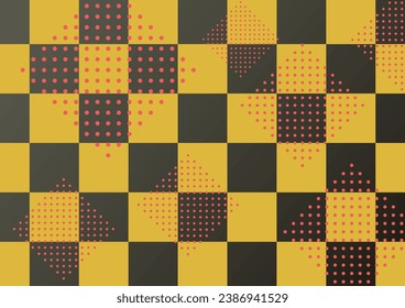 Hintergrunddesign inspiriert vom japanischen Neujahr