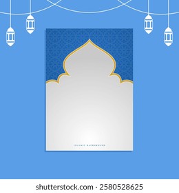 background design with Islamic and Ramadan themes