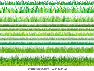 Background design lined with grass