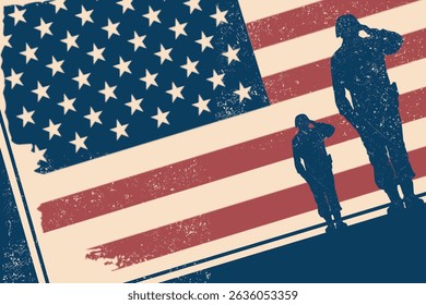 background design with memorial day concept