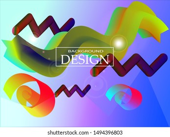 background design with multiple lines and color indentations. vector eps10