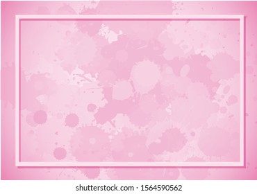 Background design with pink abstract patterns illustration