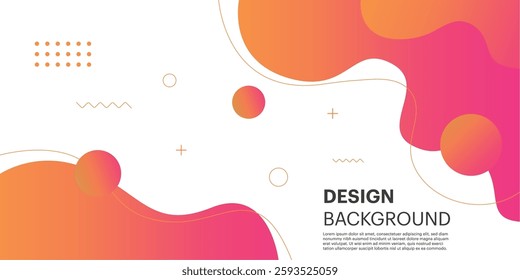 Background design pink, orange color theme in vector eps 10