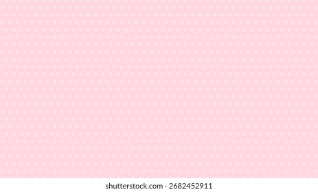 A background design with pink polka dot pattern