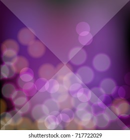 Diseño de fondo con ilustración de burbujas moradas
