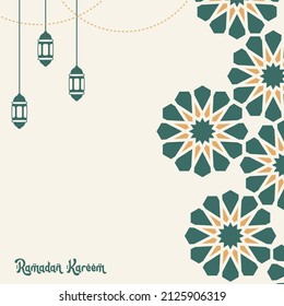 Background Design With Ramadan Theme