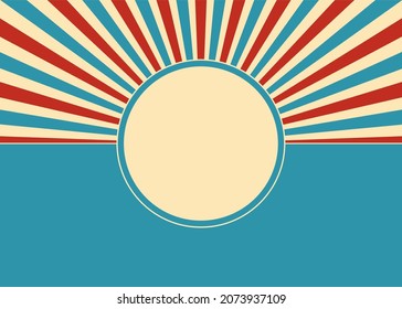 background design with retro theme