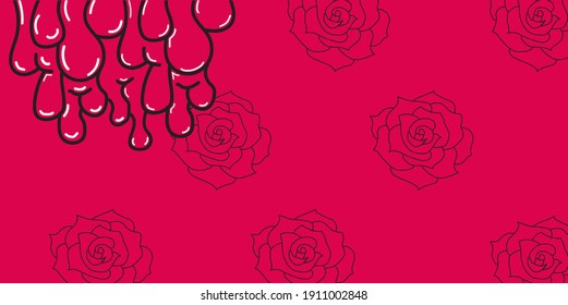 background design rose and grime wallpaper