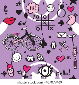 Background design - seamless pattern for design