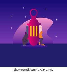 plantilla de diseño de fondo ramadan feliz