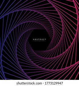 background design template, line art wave background