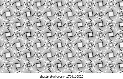 plantillas de diseño de fondo, líneas de arte de patrones de color blanco y negro