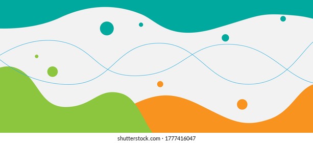 plantillas de diseño de fondo, con diseños de color ondulados