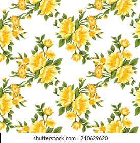 background design that is beautiful and a large bouquet of yellow flowers.