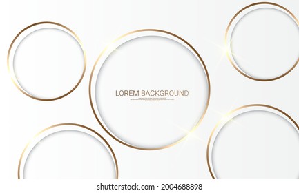 diseño de fondo con líneas de oro finas, combinación de blanco y oro, perfecto para fondos, afiches, fondos de escritorio y más