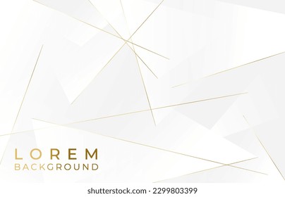 background design with thin gold lines, white and gold combination, perfect for backgrounds, posters, wallpapers and more