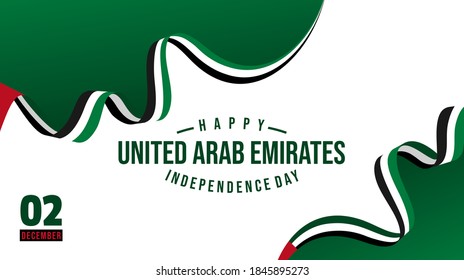 Background design for United Arab Emirates Independence Day. Good template for United arab emirates National day or independence day design.