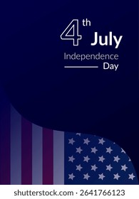 background design for the United States Independence Day