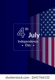background design for the United States Independence Day