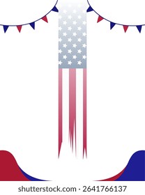 background design for the United States Independence Day