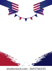 background design for the United States Independence Day