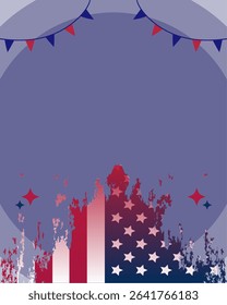 background design for the United States Independence Day