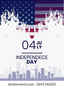 background design for the United States Independence Day