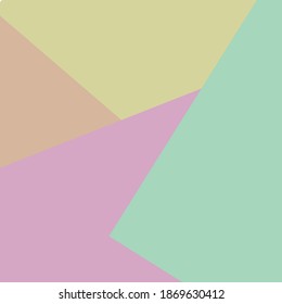 diseño de fondo con diferentes formas de color pastel.
