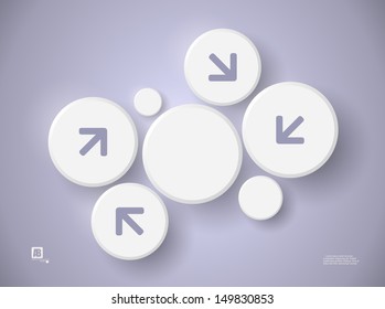 Background design, vector circles