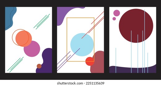 Background Design Vector Shape Abstract for Banner, Cover, Poster Template