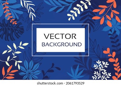 Background for design. Vector design templates in simple modern style with copy space for text.