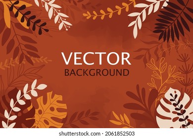 Background for design. Vector design templates in simple modern style with copy space for text.