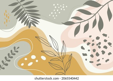 Background for design. Vector design templates in simple modern style with copy space for text.