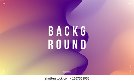 Background design. Vibrant gradient. Spanish crimson, indigo, atomic tangerine canary color. Applicable for placard, banner, flyer, presentation, cover and report. Eps10 vector.