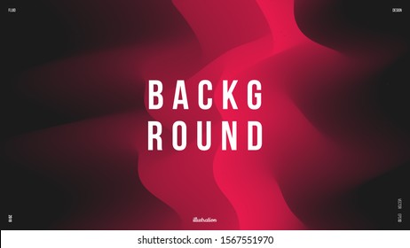 Background design. Vibrant gradient. Spanish crimson, eerie black color. Applicable for placard, banner, flyer, presentation, cover and report. Eps10 vector.