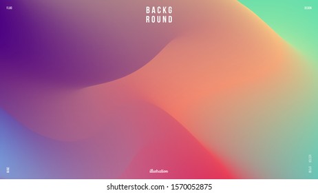 Background design. Vibrant gradient. Spanish crimson, indigo, pale cyan, medium aquamarine, pastel yellow color. Applicable for placard, banner, flyer, presentation, cover and report. Eps10 vector.